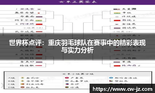 世界杯点评：重庆羽毛球队在赛事中的精彩表现与实力分析